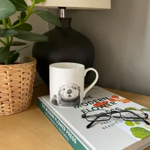 Olive Otter China Mug
