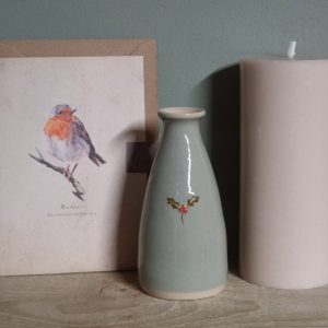 Holly Medium Vase - Eau De Nil