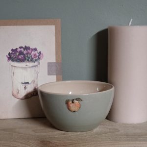 Apple Small Bowl - Eau De Nil