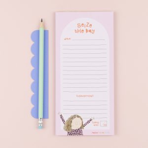 Rosie Made A Thing List Pad - Seize the day