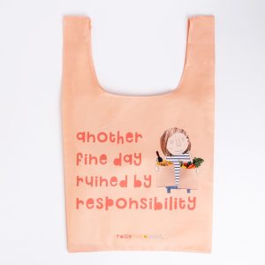 Orange Reusable Bag - Responsibility