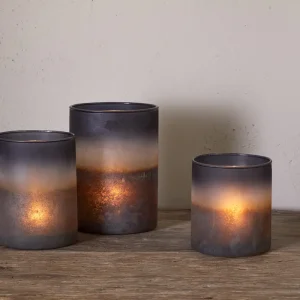Medium Etti Tealight Holder + Small Etti Tealight Holder