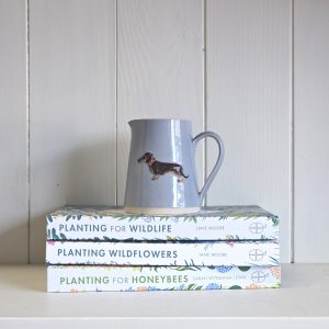 Dachshund Small Jug - Denim Blue