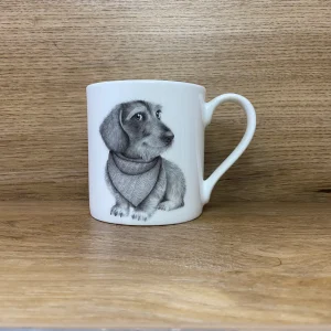 Sybil Sausage Dog China Mug