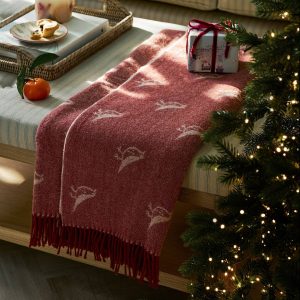 Sophie Allport - Red Robin Wool Throw