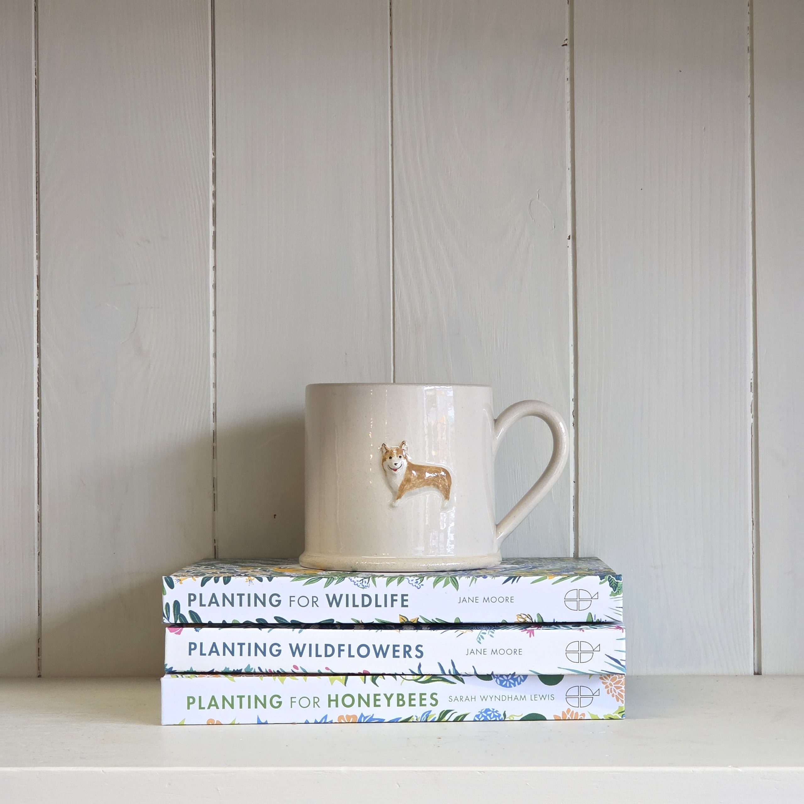Corgi Mug Cream