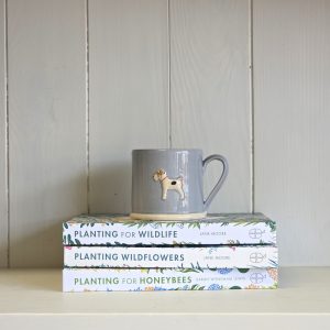 Fox Terrier Espresso Mug Denim Blue