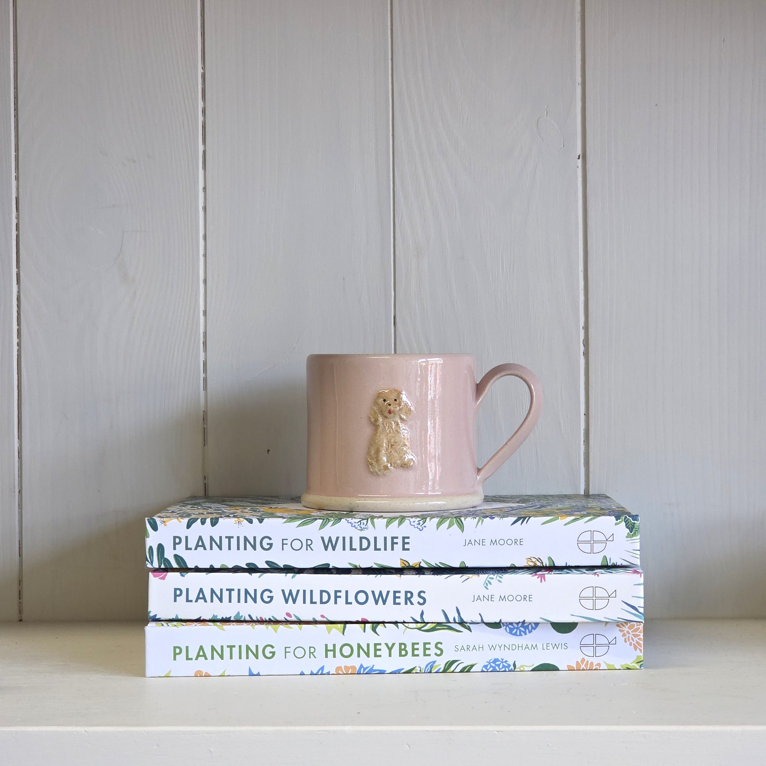 Cockapoo Espresso Mug Pink