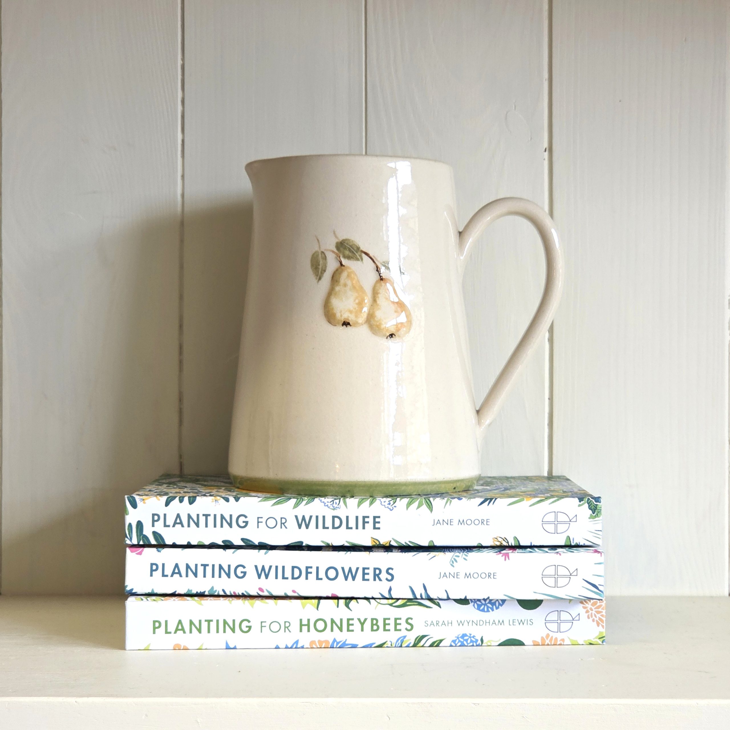 Pears Large Jug - Cream