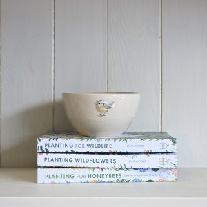 Blue Tit Small Bowl - Cream