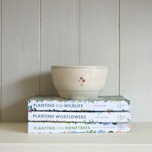 Flowers Small Bowl - Cream