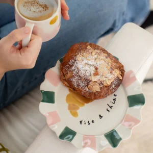 Croissant Ceramic Plate - Caroline Gardner